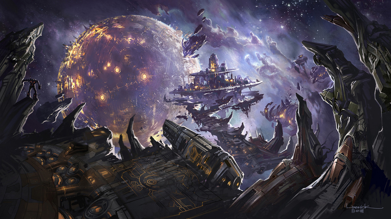 Illustration for article titled Spaceship Concept Art (Gallery 2)